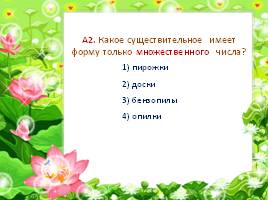 Тест по русскому языку в 5 классе «Имя существительное», слайд 4