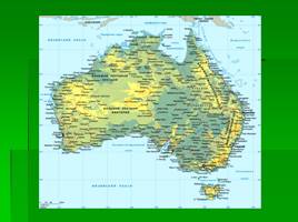 Австралия на карте, слайд 6