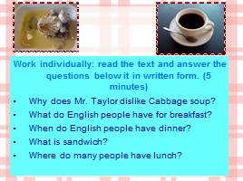 English food and tables manners, слайд 12