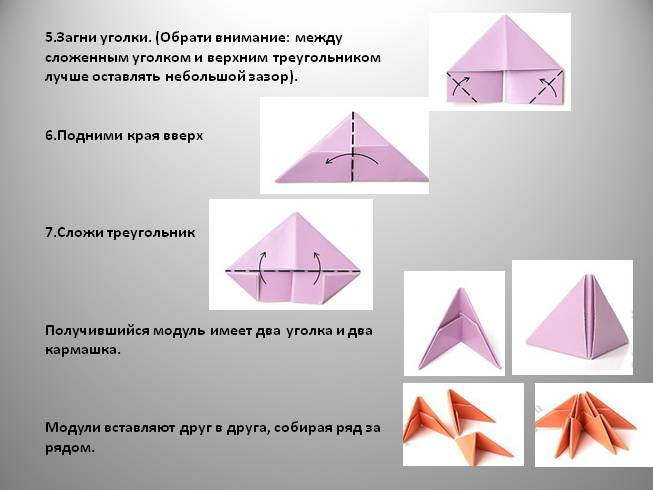 Творческий проект по технологии 5 класс оригами