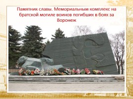 Памятники города Воронежа, слайд 20
