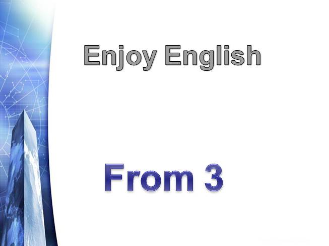 Enjoy English - From 3