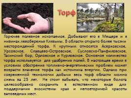 Полезные ископаемые Владимирской области, 8 класс, слайд 9