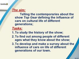 Влияние телешоу TOP GEAR на культурную жизнь людей, слайд 4