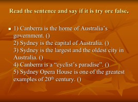 Уроки английского языка по теме «Австралия - All about Australia», слайд 25