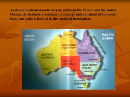 Уроки английского языка по теме «Австралия - All about Australia», слайд 5