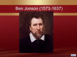 Ben Jonson - по английской литературе