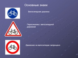 Велосипедист водитель транспорта, слайд 11