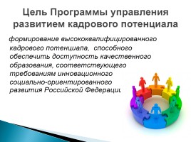 Выпускная квалификационная работа «Программа управления развитием кадрового потенциала», слайд 7