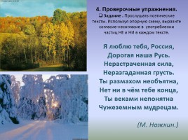 Урок русского языка в 7 классе «Отрицательные частицы НЕ и НИ», слайд 7