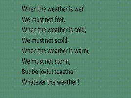 Урок английского языка в 5 классе «Seasons and weather», слайд 2