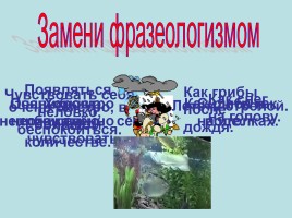 Творческий проект ученика по русскому языку «Фразеологизмы», слайд 26