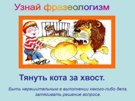 Творческий проект ученика по русскому языку «Фразеологизмы», слайд 9