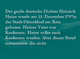 Heinrich Heine, слайд 13