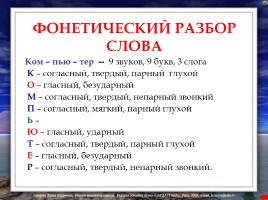 Правила по русскому языку (для начальных классов), слайд 6