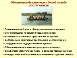 Обеспечение безопасности людей на воде, слайд 9