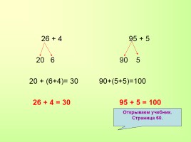 Урок математики «Сложение вида 26+4», слайд 7