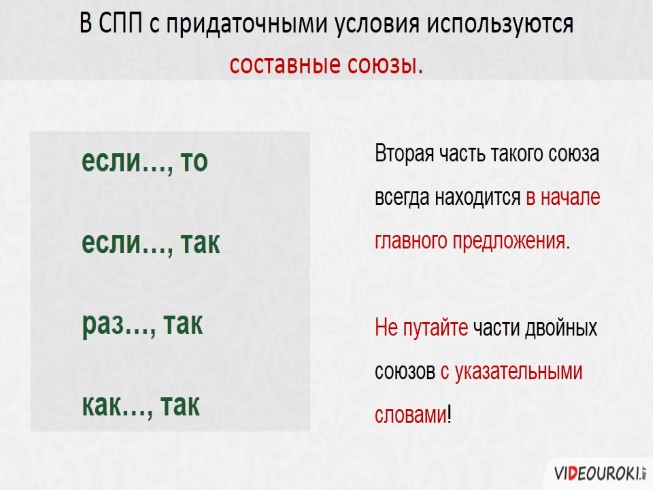 Во второй части предложения 1 использовано составное