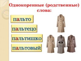 Слово «Пальто» (русский язык), слайд 3