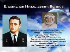 Легендарные космонавты СССР, слайд 22