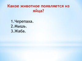 Урок окружающего мира в 1 классе «На суше и в воде 2 часть», слайд 11