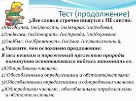 Урок русского языка в 9 классе «Повторение и обобщение изученного», слайд 11