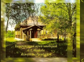 Заочная экскурсия в музей-усадьбу Аксаково