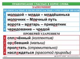 Таблицы по русскому языку, слайд 11