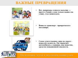 Урок безопасности для детей и родителей - Подготовка к весенним каникулам «ПДД», слайд 3
