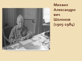 Урок русского языка в 7 классе «Выборочное изложение с описанием внешности человека» (отрывок из рассказа М.А. Шолохова), слайд 3