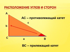 Синус, косинус, тангенс острого угла прямоугольного треугольника, слайд 3