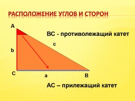 Синус, косинус, тангенс острого угла прямоугольного треугольника, слайд 4