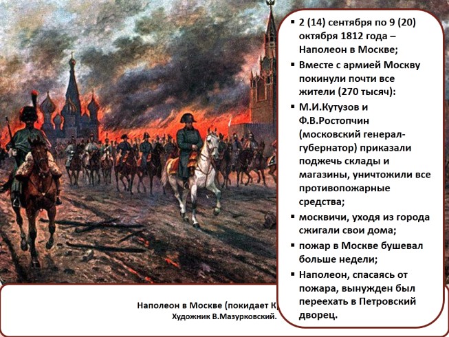 Отечественная война 1812 года фото