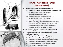 Обществознание 11 класс «Органы государственной власти в РФ», слайд 3