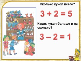 Математика 1 класс «Слагаемые - Сумма», слайд 9