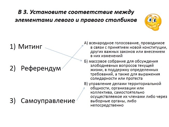 Тест по обществознанию политика