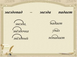 Урок русского языка 3 класс «Знакомство с понятием сложные слова», слайд 8