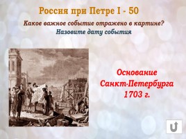 Игра «Россия в конце XVI-XVIII веках», слайд 25