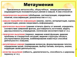 Исследовательская работа на уроках русского языка как способ формирования метапредметных компетенций, слайд 64