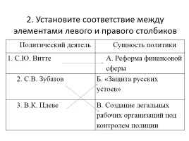 Тест «Россия в начале ХХ века», слайд 5