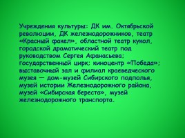 Классный час «Мой родной Новосибирск», слайд 61