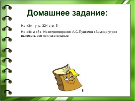 Русский язык 4 класс «Имя прилагательное как часть речи», слайд 17