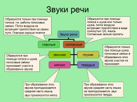 Русский язык в схемах, таблицах и алгоритмах (интерактивные таблицы по русскому языку), слайд 9