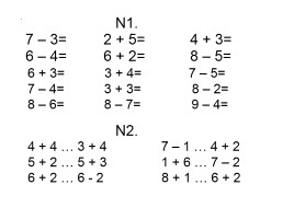 Математика 1 класс «Число 10», слайд 17