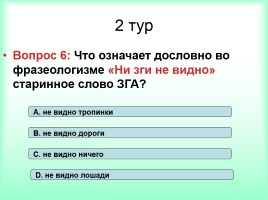 Интеллектуально-развивающая игра по русскому языку «Фразеологизмы», слайд 24