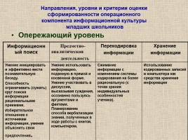 Место и роль предмета «Русский язык» в становлении «новой грамотности», слайд 11
