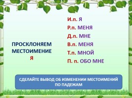 Урок русского языка 6 класс «Местоимение как часть речи», слайд 9