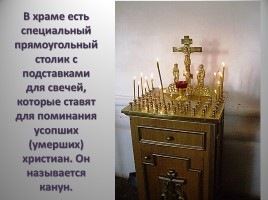 Урок ОПК 2 класс «Посещение православного храма», слайд 18