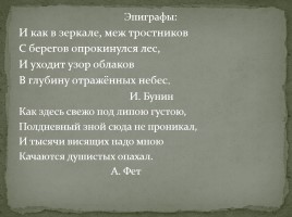 Сочинение по картине В.Д. Поленова «Заросший пруд», слайд 7