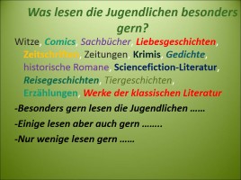 Bücher im unseren Leben - Книги в нашей жизни (на немецком языке), слайд 4